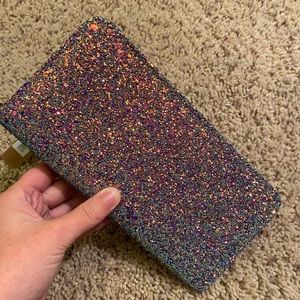 NWT Justin & Taylor Sparkle Glitter Wallet